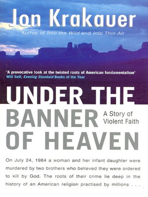 cover image of Under the banner of heaven